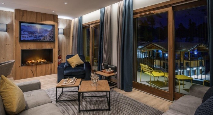 Suite Zozi, Les Arcs: 1950 ski chalet, image 2